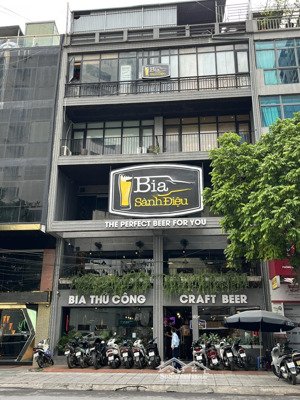 cho thuê mặt bằng phố nguyễn thị định - trung hoà - cầu giấy: dt 66m2 x 4 tầng thông sàn, mt 5m