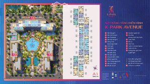 chính thức nhận booking ưu tiên vị trí tòa a1 phân khu căn hộ cao cấp the k-park avenue