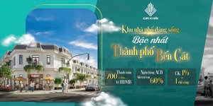 - x2 x3 sau 1-2 năm khi đầu tư "nhà phố" tại tp. bến cát chỉ 2,3tỉ - nh hỗ trợ tới 70%