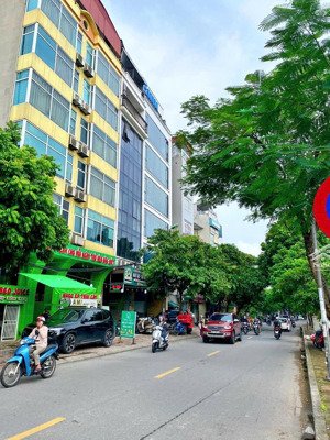 bán nhà mp nguyễn ngọc vũ,vỉa hè,kinh doanh, ô tô,thông số đẹp 110m,mặt tiền 6m tặng nhà 3 tầng