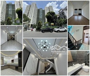 nhà phố 3lầu (4,05m x 22,5m) có sân đổ ôtô, thiết bị ccấp khu kdoanh nguyễn thượng hiền gần botanic