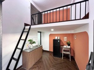 phòng trọ trần bá giao full nội thất gác cao gần văn lang
