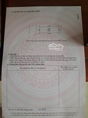 chính chủ bán lô đất đấu giá 75m2, siêu đẹp vị trí vàng trung tâm đông anh