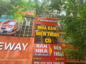 bán nhà mặt phố số 62 thái hà, đống đa, hà nội - 5 tầng, vị trí đắc địa, để ở hoặc kinh doanh