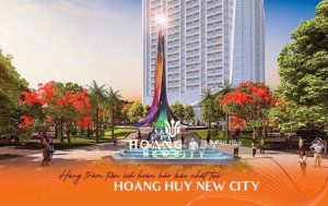 căn góc mặt đường đỗ mười, gần trung tâm hành chính - dự án hoàng huy new city. lh 