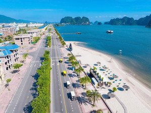 hot! đất nền lk 110m2, 5 tỷ ngay mặt biển vịnh bái tử long, tt giãn 36th. safabay, ttp cẩm phả