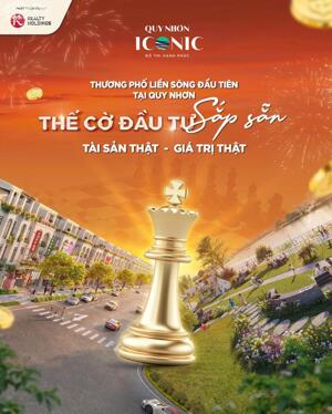 Cơ hội đầu tư nền ODV tại Quy Nhơn Iconic, đầu tư phi mã, giá đẹp