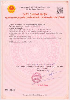 CHỦ CẦN TIỀN – CẮT LỖ LÔ ĐẤT GẦN BIỂN PHƯỚC HẢI – GIÁ CHỈ TỪ 700 TRIỆU CÓ NH HỖ TRỢ