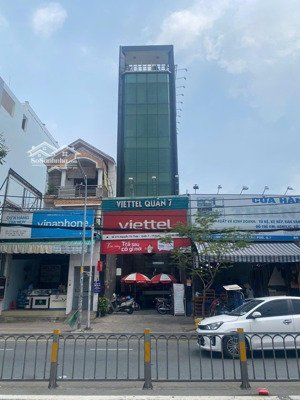 nhà 6 tầng mặt tiền kinh doanh trung tâm đường nguyễn thị thập- dt: 5x27m, có hầm, pccc, thang máy