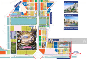 bán căn góc tp1.1-01 - ngã 4 đường 40m và đường 60m - 57 tỷ - rẻ nhất dự án