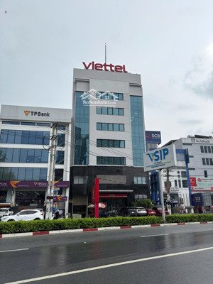 cho thuê văn phòng 2000m2 tại tòa nhà vietel bình dương vị trí đắc địa