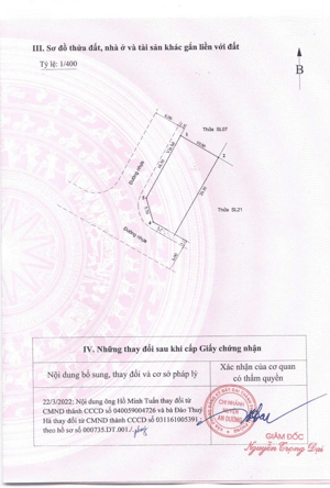 CC gửi bán lô góc 192m2 ngang 10m tại Nam Sơn, An Dương, Hải Phòng