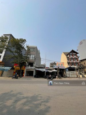 bán đất mặt đường lê thánh tông lô góc 2 mặt tiền kinh doanh đỉnh 147m2 nở hậu, pháp lý chuẩn