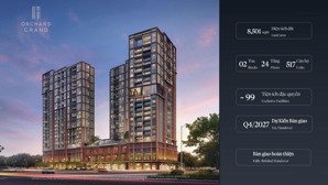 ra mắt phân khu cao tầng cuối cùng orchard grand, chỉ 517 căn