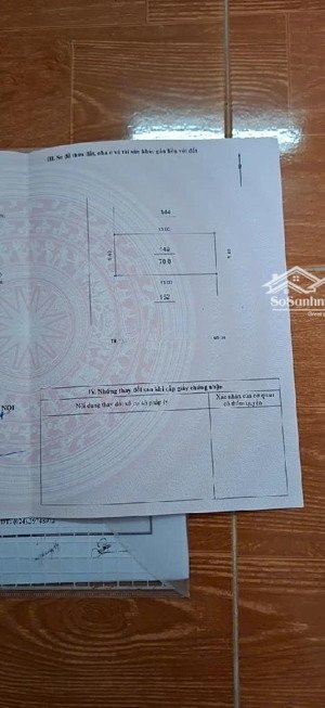 đất đẹp vuông góc 70m2, đường vĩnh hưng, hoàng mai