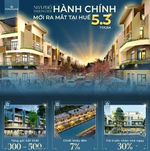 sở hữu nhà phố giữa trung tâm hành chính huế