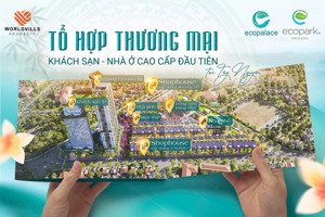 mở bán đợt 1 nhà phố thương mại ecopalace buôn ma thuột. booking sớm để được nhận ưu đãi