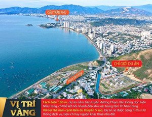 bán lô đất biệt thự acc vĩnh hoà cách biển 350 m ngay mặt tiền ngô văn sở diện tích 160 m giá 73 tr