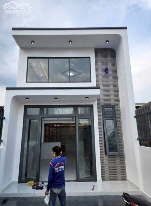 Bán Nhà Mới Xây 1Lầu 1Trệt Đường Ô Tô , Thổ Cư, Mới Xây, 2Tỷ1