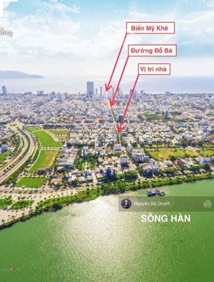 sở hữu vị trí vàng - trên trục sông hàn thông biển mỹ khê- mặt tiền 10m cực hiếm-giá siêu nét