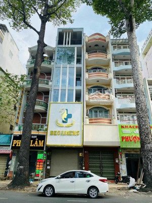 bán nhà vị trí đẹp mặt tiền ngay chợ hòa bình - quận 5 - (4x15m) - 6 tầng, thang máy - giá: 22 tỷ