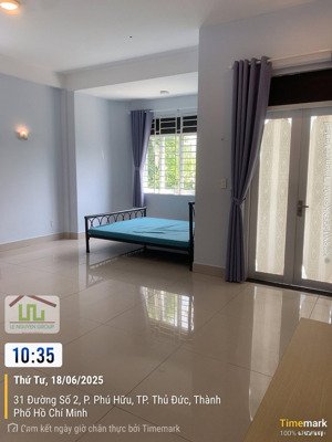 căn hộ dịch vụ, kdc khang an, phú hữu tp thủ đức dt từ 35m² có ban công, chỉ từ 4 triệu / tháng