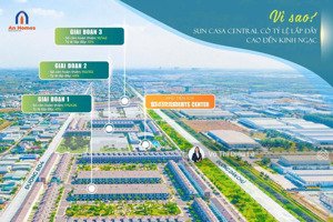 2 tỷ sở hữu ngay căn biệt thự đơn lập 250m2 tại sun casa central.