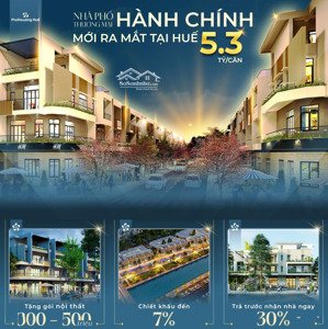topaz city core - nhà phố thương mại hành chính tại trái tim tp. huế