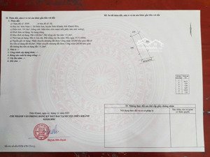 bán đất có căn nhà vườn cấp 4 gần chợ diên sơn dt 191,8m2 có thổ cư, đường oto, giá 1ty650tr