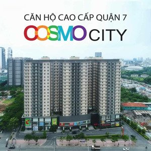 bán căn hộ cosmo q7 diện tích 63m2, dự án đã có sổ