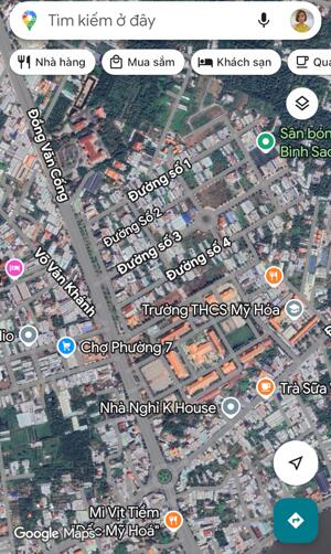 Đất nền KDC Sao Mai p7. Bến Tre