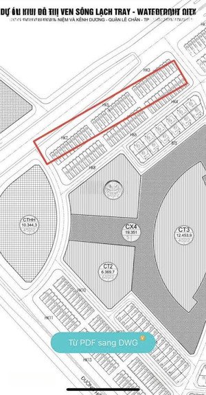 chào bán siêu phẩm mặt đường bùi viện thuộc khu đô thị waterfront city - hoàn thiện thang máy