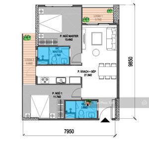 giá tốt nhất thị trường! chính chủ bán căn hộ 73m2 tại the wisteria - dt 73m2, chỉ 4.85 tỷ.