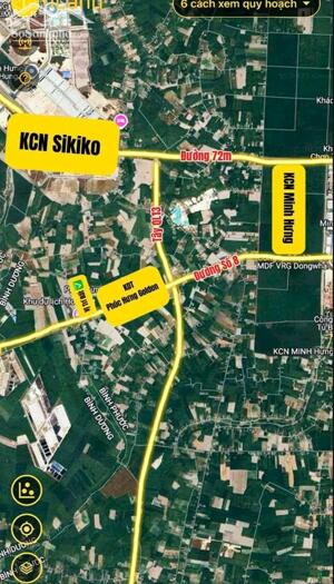 Mặt Tiền Đường Nhựa Số 33 Tại Phường Minh Thành - Thị Xã Chơn Thành