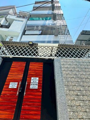 siêu phẩm chdv 6 tầng + thang máy hẻm 1 trục - 110m2 - 5.2/7x16 - 12 phòng dòng tiền 80tr chỉ 16t