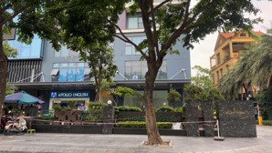 cho thuê mặt bằng riverside garden - mặt tiền 7m, vỉa hè rộng giá 500 nghìn/m2/tháng