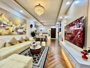 chính chủ bán căn hộ tại dolphin plaza tháp 2 138m2, 3 ngủ, ban công tây bắc, full nội thất, sổ đỏ