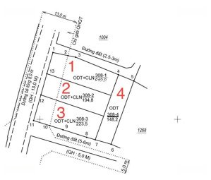 bán 4 lô đất vàng gần biển dốc lếch, ninh hoà, khánh hòa cơ hội đầu tư sinh lời cao!