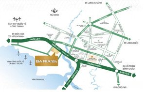 cần bán gấp lô đất nền bà rịa city gate 110m2 giá 1.4 tỷ, thích hợp để xây nhà . lh yến