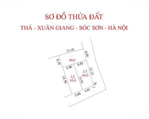 mở bán hoa hậu mới tinh lô đất ngàn tiện ích địa chỉ - xuân giang - sóc sơn, diện tích: 80m2