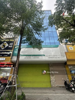 bán nhà mặt phố xã đàn 150m x 7t thang máy mt8m vỉa hè 5m. doanh thu 300tr/th