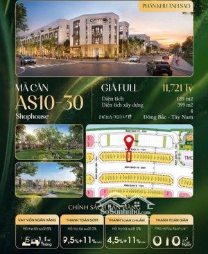 độc quyền bán: as10-30 với chỉ từ 2,5 tỷ (30% giá đất)