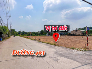 bán miếng đất 1/ đường giáp hải thị trấn củ chi 125m2 đất thổ cư sổ hồng riêng giá 1ty850 bớt lộc
