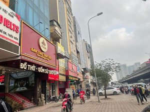 tòa nhà 9 tầng - vỉa hè - vị trí đắc địa - ngã 4 nguyễn xiển - khuất duy tiến
