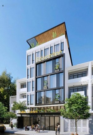 bán tòa nhà 6 tầng căn hộ cao cấp - mặt tiền 17m - phố biển hà bổng - dòng tiền ổn định 110tr/tháng