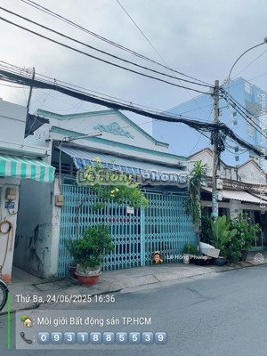 q6, hẻm vip 110/ bà hom, bán nhà nát ngang lớn, dt 6x18 tiện xây mới, giá: 14 tỷ