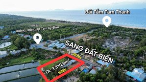 lô đất biển to như cánh đồng giá mềm như bánh tráng! chỉ 2tr8/m²