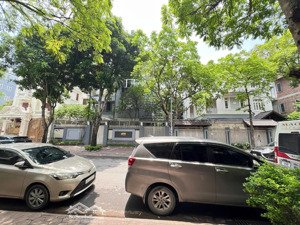 bán gấp biệt thự mỹ đình 2 hơn 50 tỷ, 200m2 mặt tiền 10m xây 4 tầng đẹp phong thuỷ tốt đường hè 12m