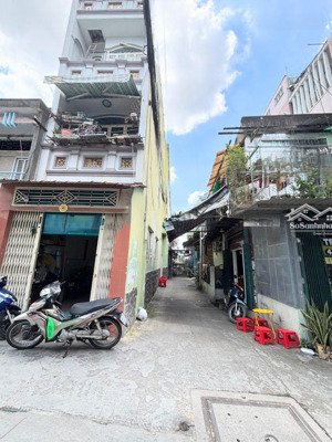 nhà 3 tầng, 48m2, hẻm xe hơi hậu giang, gần cầu hậu giang, quận 6