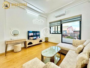 căn hộ nguyễn thái bình tân bình - phòng ban công rộng 70m2 - đầy đủ nội thất - máy giặt riêng